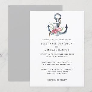 Elegante Wasserfarbe Schöne Landschaft Einladung