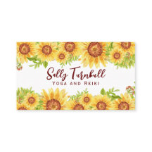 Elegante Wasserfarbe Sonnenblume