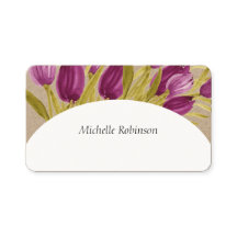 Elegante Wasserfarbe Tulip Blume Beruflich