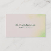 Elegante Wasserfarbe Visitenkarte (Vorderseite)