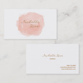 ★ elegante Wasserfarbe Visitenkarte (Vorne/Hinten)