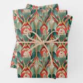 Elegante Wasserfarbe Weihnachten Geschenkpapier Set (Beispiel)