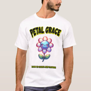 Elegante Wasserfarben-Blumenkunst – Schöne Handgem T-Shirt