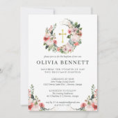 Elegante Wasserfarben Florenz Einladung (Vorderseite)