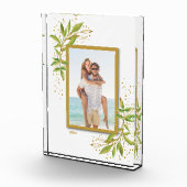 Elegante Wasserfarben Fotoblock (Rechts)