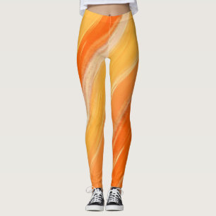 Elegante Wasserfarben Happy Halloween Leggings