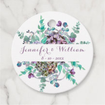 Elegante Wasserfarben-Hydrangea-Hochzeit