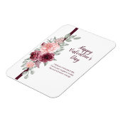 Elegante Wasserfarben Magnet (Linke Seite)