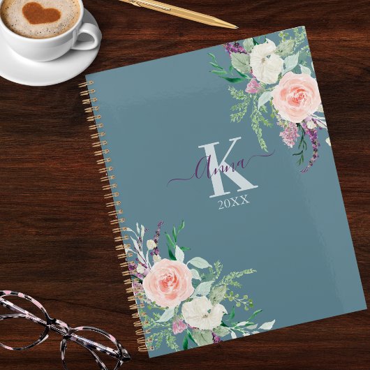 Elegante Wasserfarben Planer