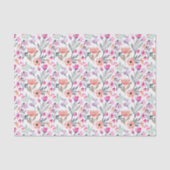 Elegante Wasserfarben Seidenpapier (Vorderseite)