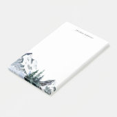 Elegante Wasserfarbengebirge - Wald zum Tun Post-it Klebezettel (angewinkelt)