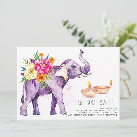 Elegante Watercolor (Stehend Vorderseite)