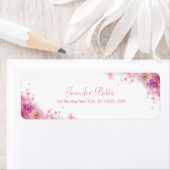 Elegante Watercolor-Blume Handgeschriebener Skript (Insitu)