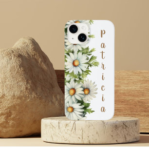 Elegante Watercolor Daisy Blume Case-Mate iPhone 14 Hülle