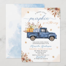 Elegante Watercolor ein süßer kleiner Kürbiskürbis