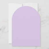 Elegante Watercolor Einladung (Rückseite)