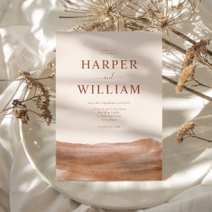 Elegante Watercolor Einladung