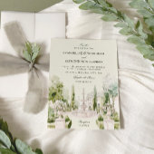 Elegante Watercolor Einladung