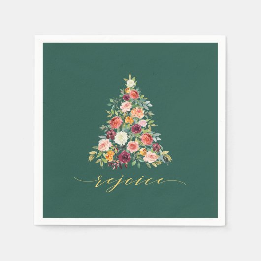 Elegante Watercolor Frische Pasta machen Serviette (Vorderseite)