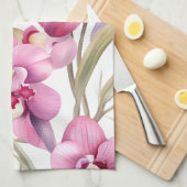 Elegante Watercolor Geschirrtuch (Viertel Falte)