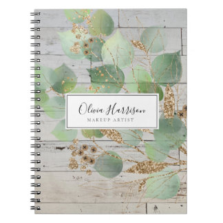 Elegante Watercolor Grüne Weinroute Mendrisiotto Notizblock