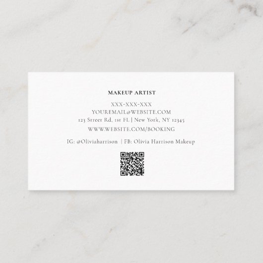 Elegante Watercolor Grüne Weinroute Mendrisiotto Visitenkarte (Rückseite)