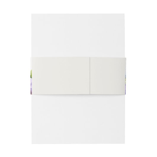 Elegante Watercolor Lavender Fields Website Einladungsbanderole (Rückseitenbeispiel)