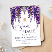 Elegante Watercolor Save The Date