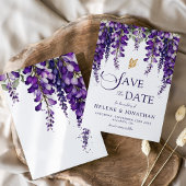 Elegante Watercolor Save The Date