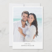 Elegante Watercolor Sonnenblumen Eukalyptus Weddin Einladung (Rückseite)