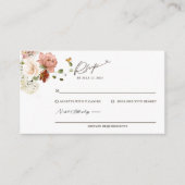 Elegante Watercolor UAWG Begleitkarte (Vorderseite)