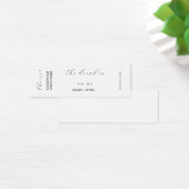 Elegante Wedding Cheers Drink Ticket Voucher Card (Schreibtisch)