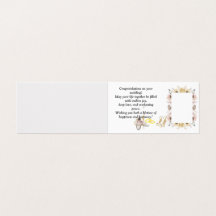 Elegante Wedding Congratulations Card | Romantisch