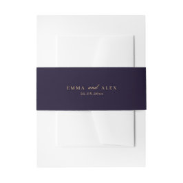 Elegante Wedding Invitation Bly Band