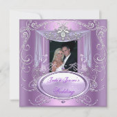 Elegante Wedding Invites Einladung (Vorderseite)