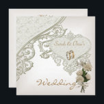 Elegante Wedding Invites Einladung<br><div class="desc">Elegante Wedding Invites</div>