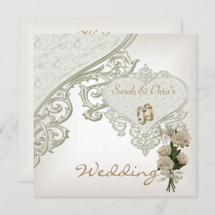 Elegante Wedding Invites Einladung
