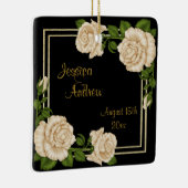 Elegante Wedding Keramikornament (Rechts)