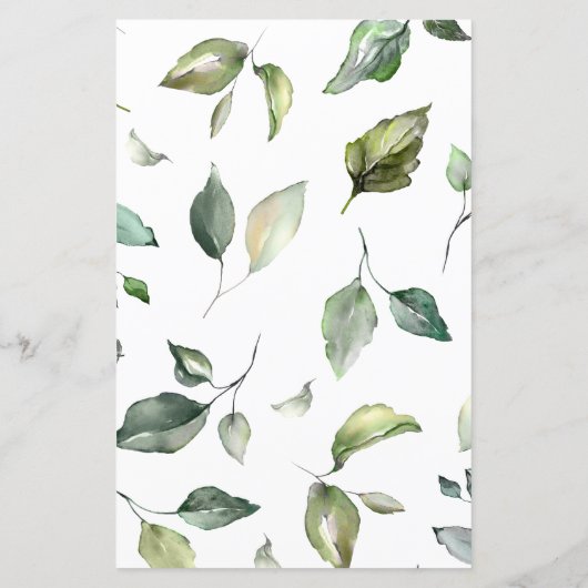 Elegante WEDDING MENU Drinks. (Rückseite)