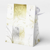 Elegante Wedding Paper Gastgeschenk Hochzeit Gesch Geschenkschachtel (Rückseite)