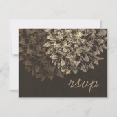 Elegante Wedding RSVP Card (Vorderseite)