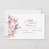 Elegante Wedding RSVP Card (Vorderseite)