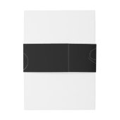 Elegante Wedding Suite Bly Band (Rückseitenbeispiel)