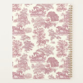 Elegante, weich rosa Pferde mit Namen Planer (Rückseite)