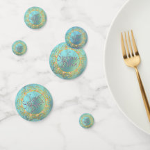 Elegante weiche Aquamarine Blasen