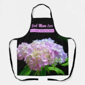 Elegante weiche, rosa, gelbe, blühende Hydrangeas Schürze (Vorderseite)