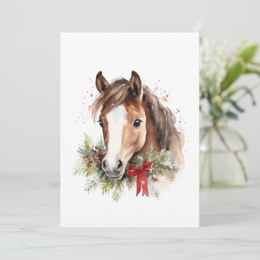 Elegante Weihnachten (Stehend Vorderseite)