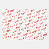 Elegante Weihnachten Botanisch Geschenkpapier Set (Vorderseite 2)