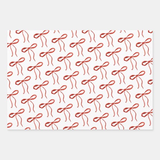 Elegante Weihnachten Botanisch Geschenkpapier Set (Vorderseite 2)