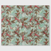 Elegante Weihnachten Geschenkpapier (Flach)